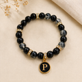 P alphabet dual shaded bracelets for womens